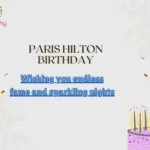 Paris Hilton Birthday