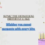 Sonic the Hedgehog Birthday Cake