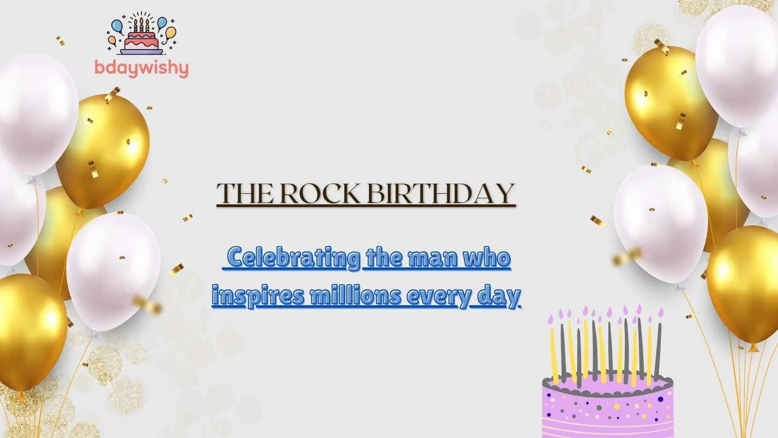 The Rock Birthday