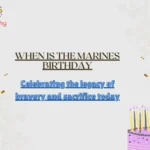 When Is the Marines Birthday