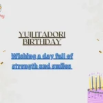 Yuji Itadori Birthday